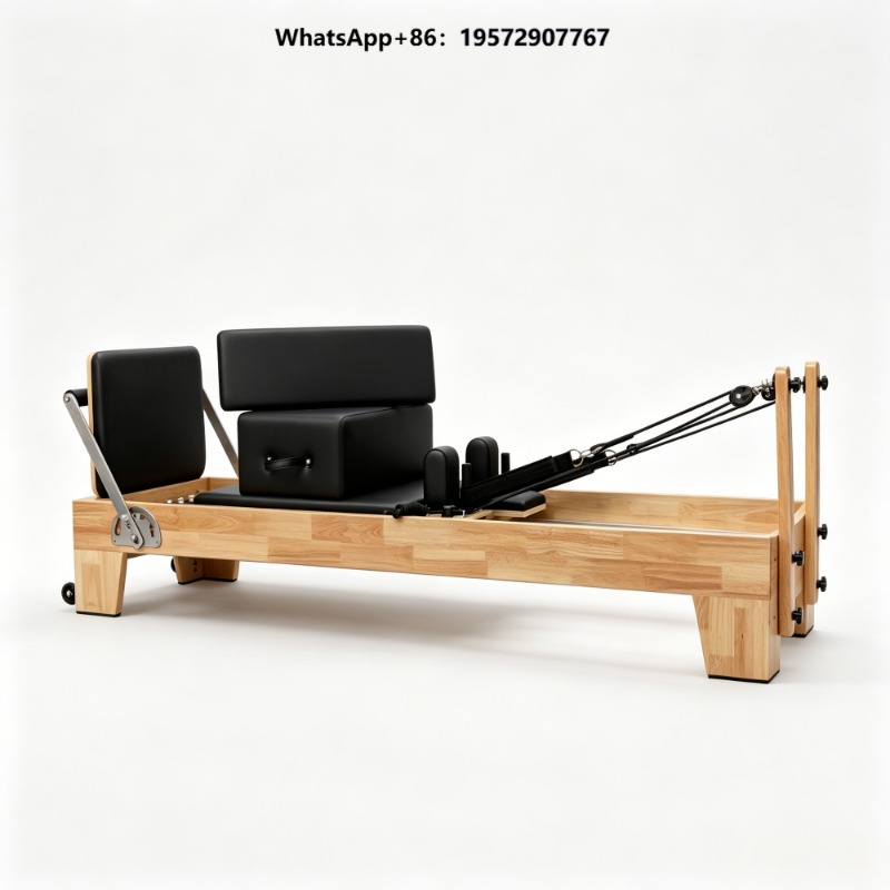 Home Gym Pilates - Durable Pilates Reformer Bed Machine with