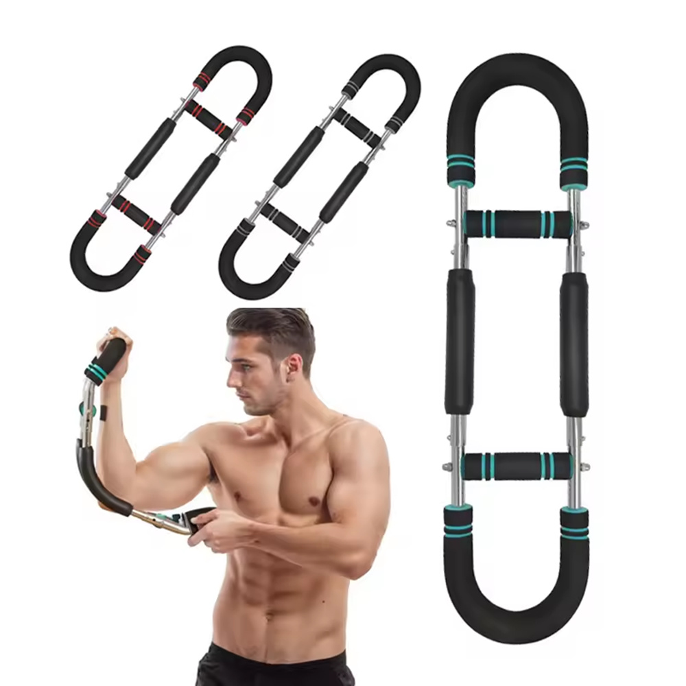Home Gym Upper Body Workout - Adjustable Detachable Arm Trainer With Resistance