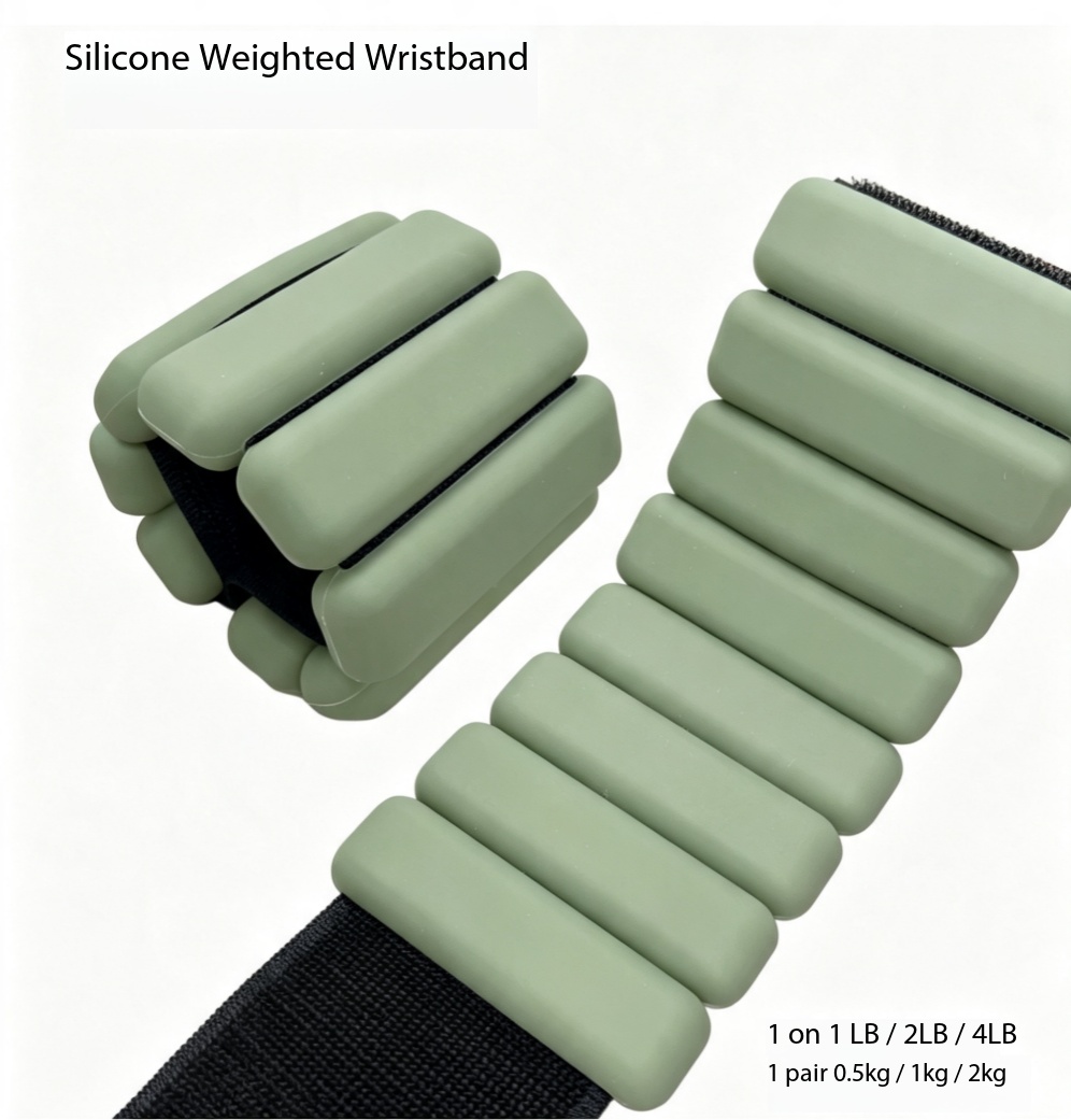 Home Gym Dumbbells - 900g*2 Wearable Wrist Weight Bands,Adjustable Arm