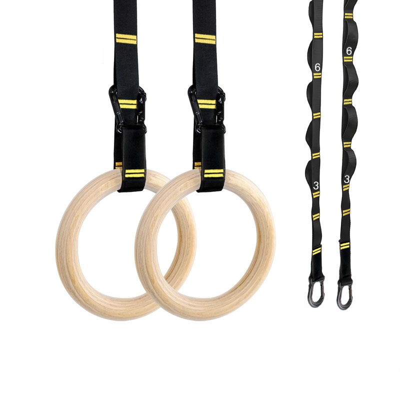 Home Gym Ideas - 28mm 32mm Pull-up Gymnastics Rings Hanging