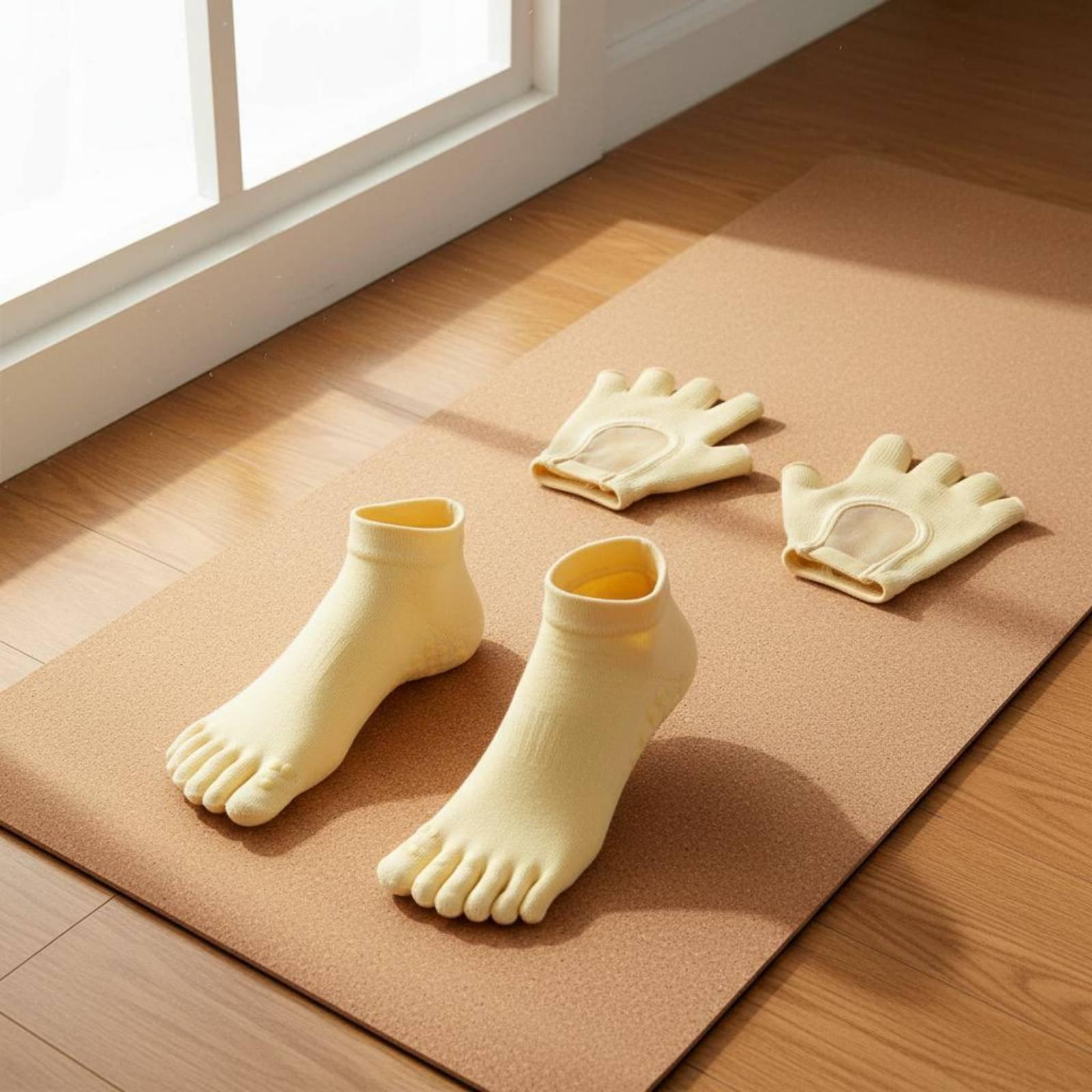 Women Sport Socks Non-slip Gri - Home Gym Youtube 评论和价格