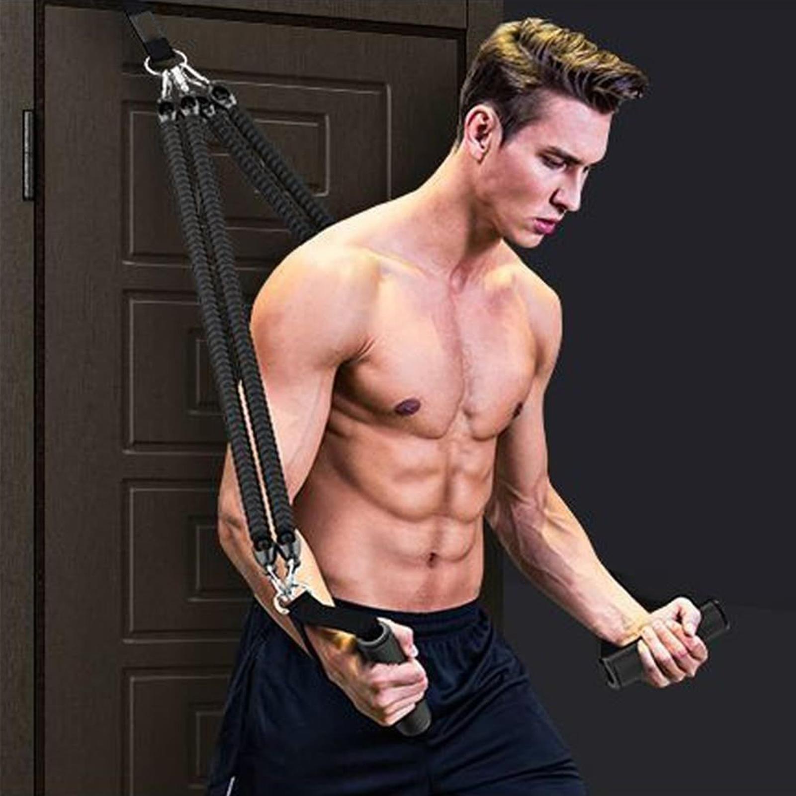 Foot Pedal Resistance Band 4-T - Home Gym Youtube 评论和价格