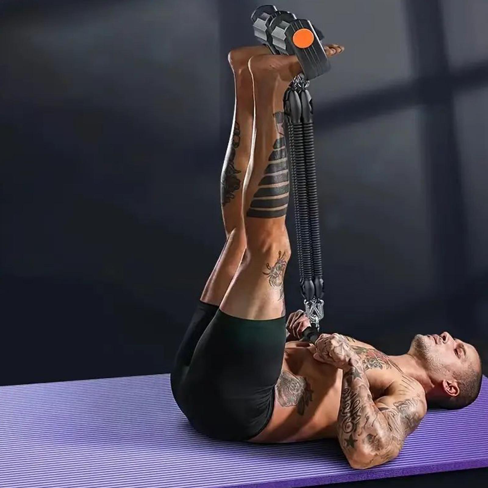 Foot Pedal Resistance Band 4-T - Home Gym Youtube 评论和价格
