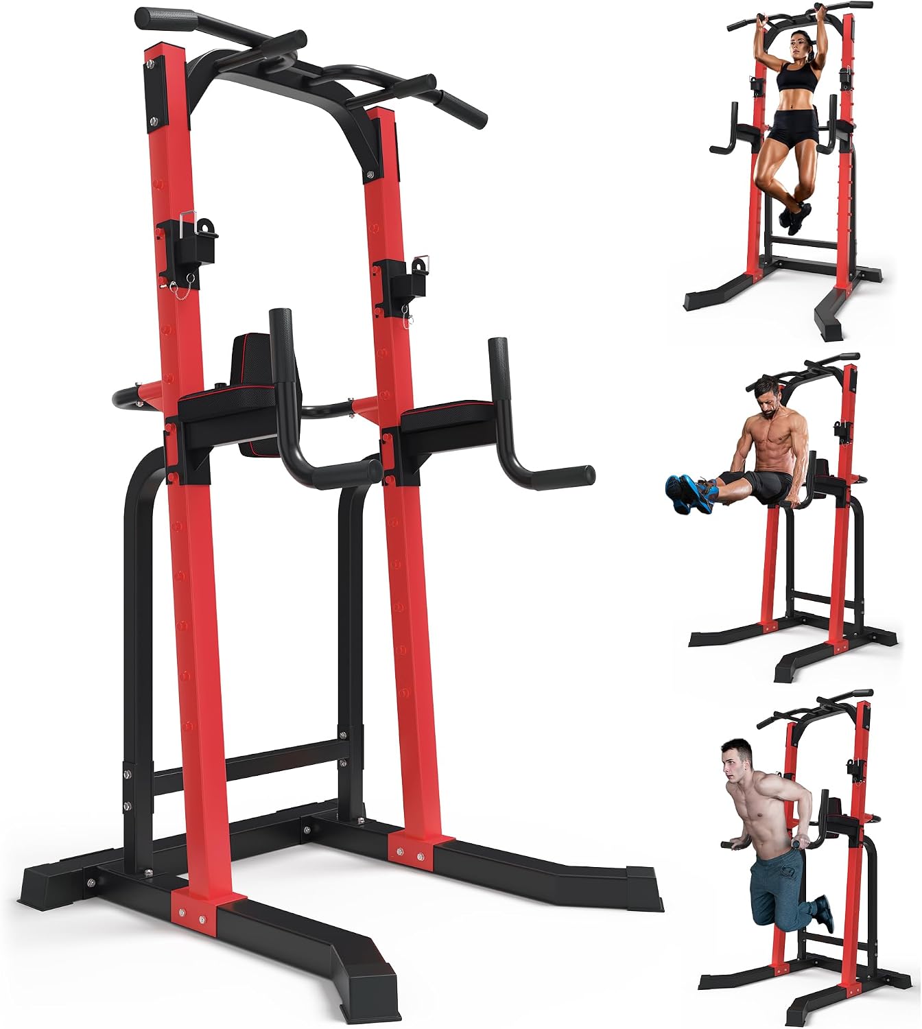 Heavy Duty Power Tower Pull Up - Home Gym Multifunctional 评论和价格