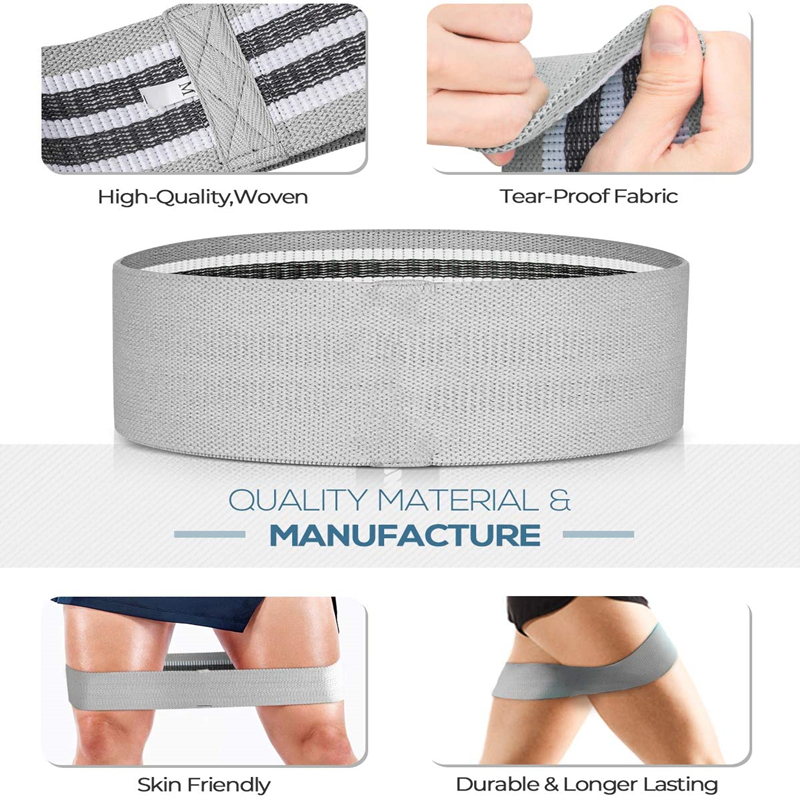3PCS Women Men Fabric Resistan - Home Gym Ideas 评论和价格