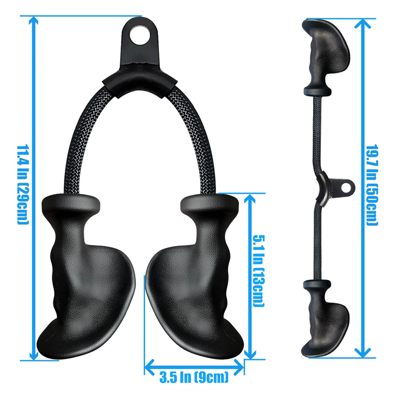 Cable Machine Attachment Set - - Home Gym Lat Pulldown Machine 评论和价格