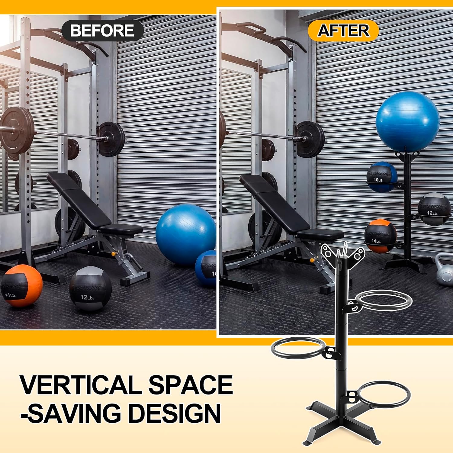 Medicine Ball Rack For Home Gy - Medicine Ball Slam 评论和价格