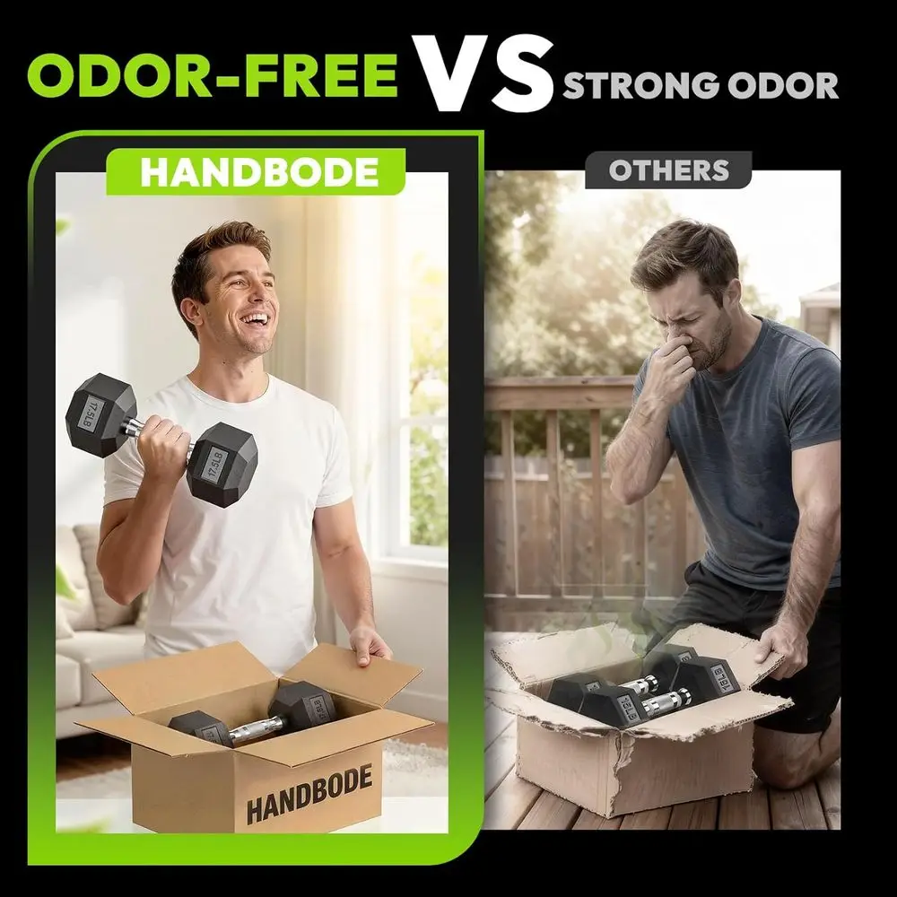 Hex Dumbbells with A-E Rack, 1 - Home Gym Options 评论和价格
