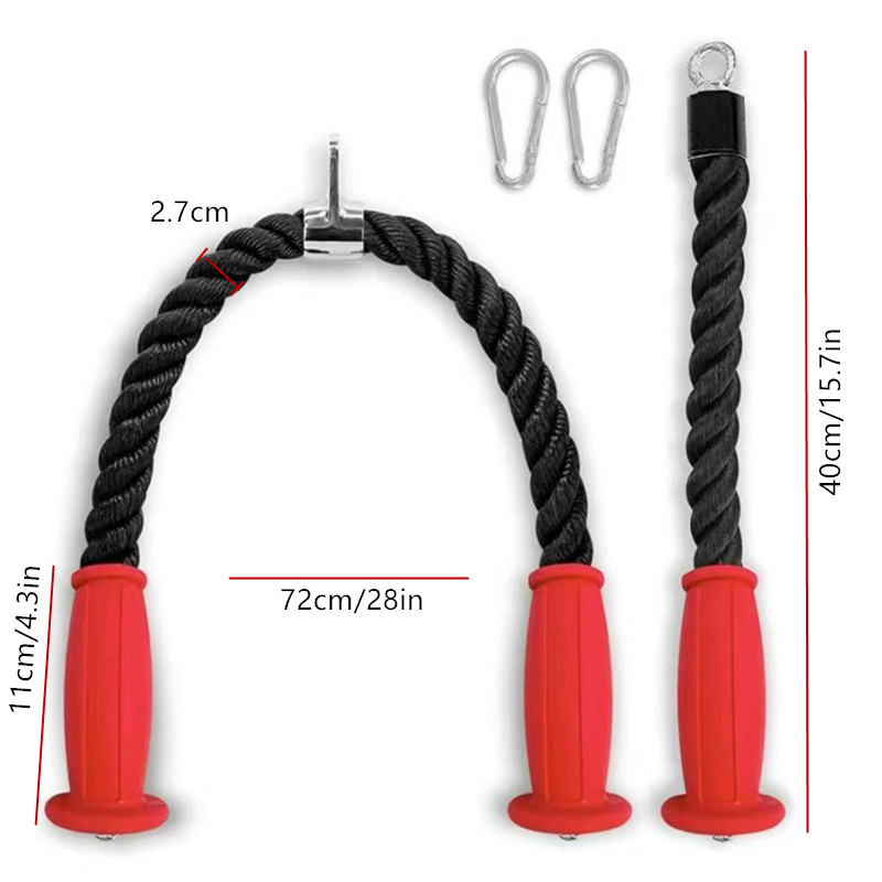 Ergonomic Tricep Ropes Non-Sli - Home Gym Ideas 评论和价格
