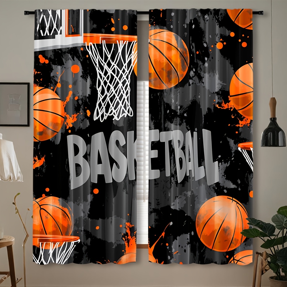 Athletic Basketball Curtain Bl - Home Gym Youtube 评论和价格