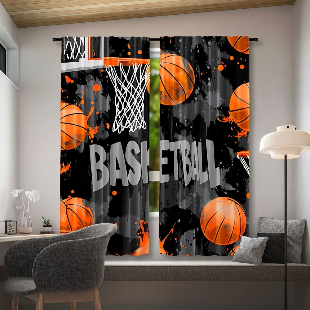 Athletic Basketball Curtain Bl - Home Gym Youtube 评论和价格