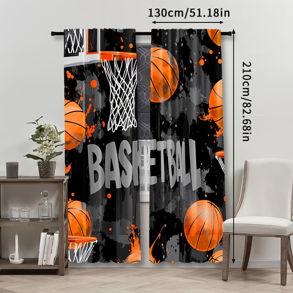 Athletic Basketball Curtain Bl - Home Gym Youtube 评论和价格