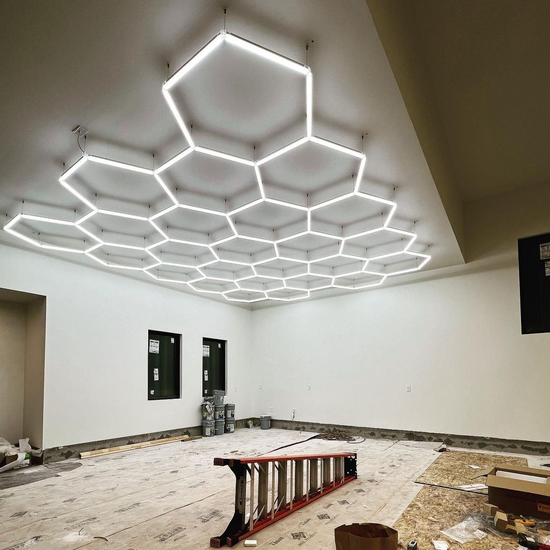 Hot Sell Hexagonal LED Light U - Home Gym Youtube 评论和价格