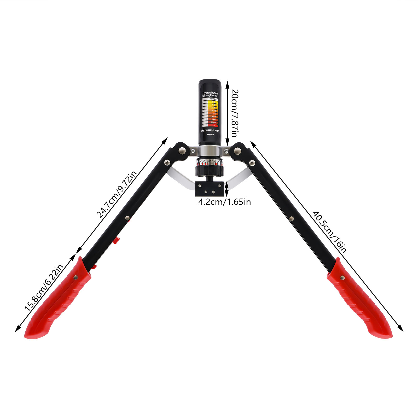 Black /Red Hydraulic Power Twi - Home Gym Upper Body Workout 评论和价格
