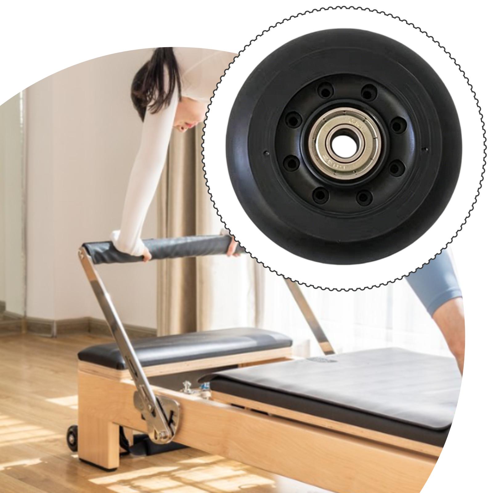 Pilates Reformer Wheel Black W - Home Gym Pilates 评论和价格