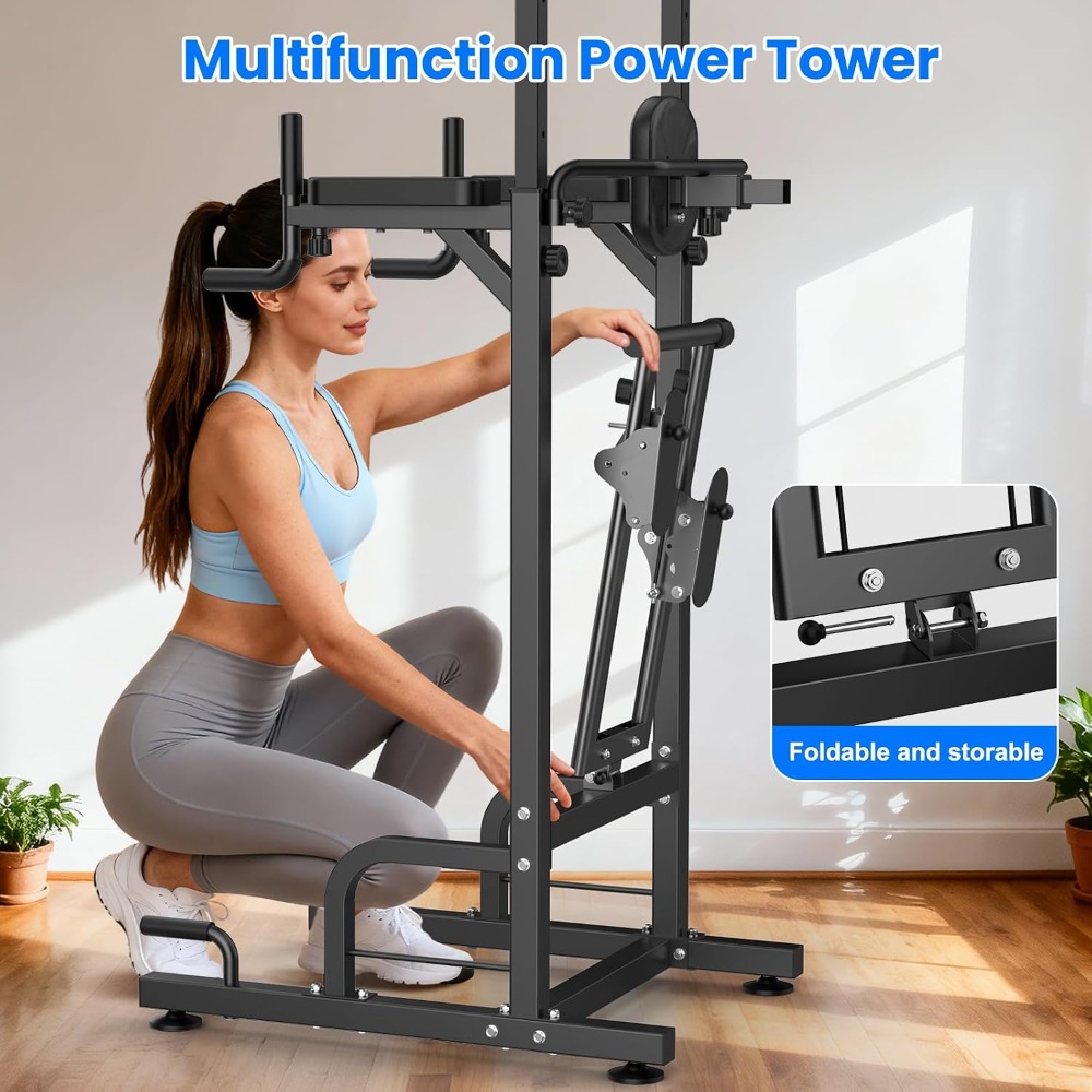 Multi-Function Power Tower for - Home Gym Multifunctional 评论和价格
