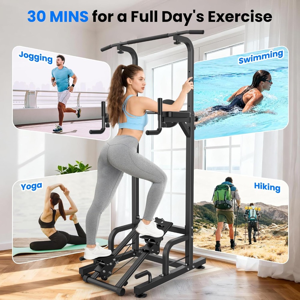 Multi-Function Power Tower for - Home Gym Multifunctional 评论和价格