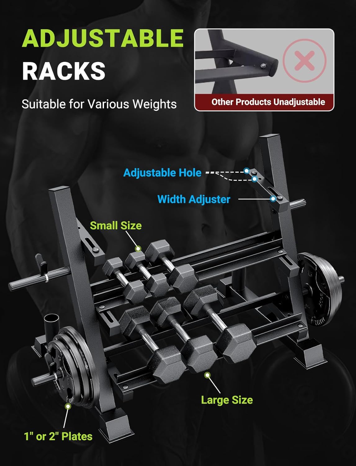 Home Gym Use, Solid Material,  - Home Gym Dumbbells 评论和价格