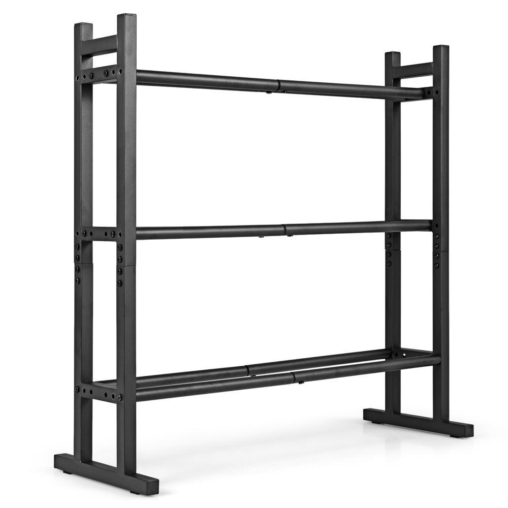 Heavy Duty 3-Tier Dumbbell Rac - Home Gym Gym 评论和价格