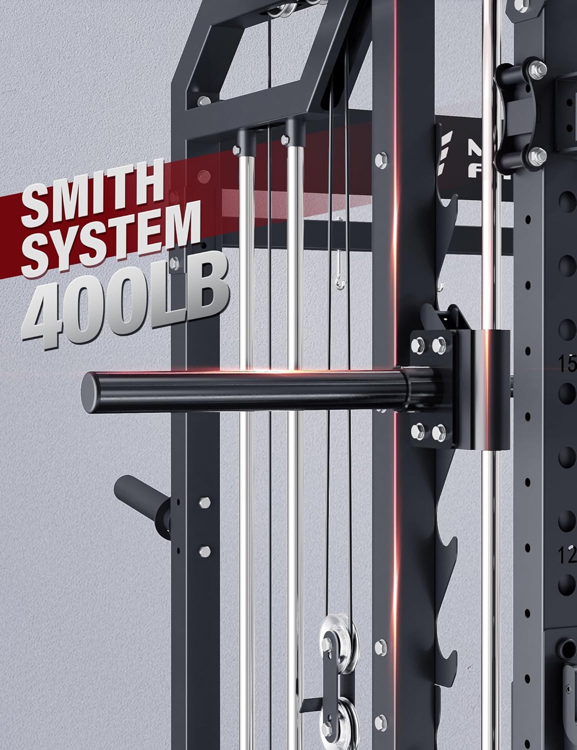 Smith Machine Home Gym Squat R - Home Gym Lat Pulldown Machine 评论和价格