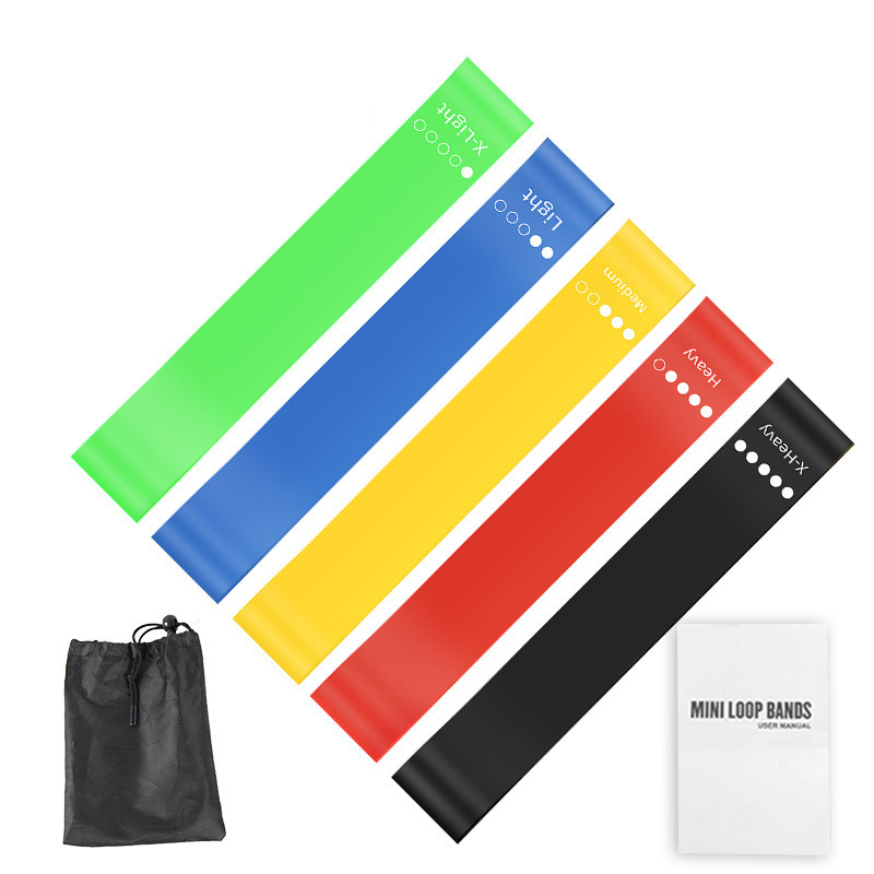 5Pcs TPE Resistance Bands Set  - Home Gym Resistance Machine 评论和价格