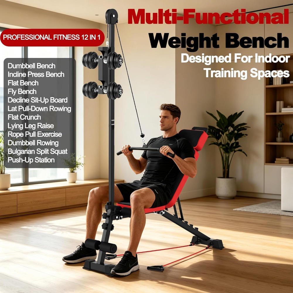 Multi-Functional Weight Bench  - Home Gym Multifunctional 评论和价格