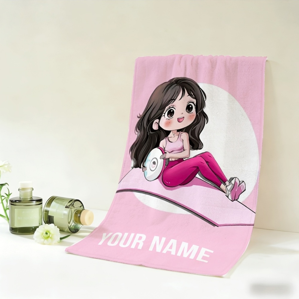 2pcs, Custom Name Towels, Cute - Home Gym Yes Or No 评论和价格