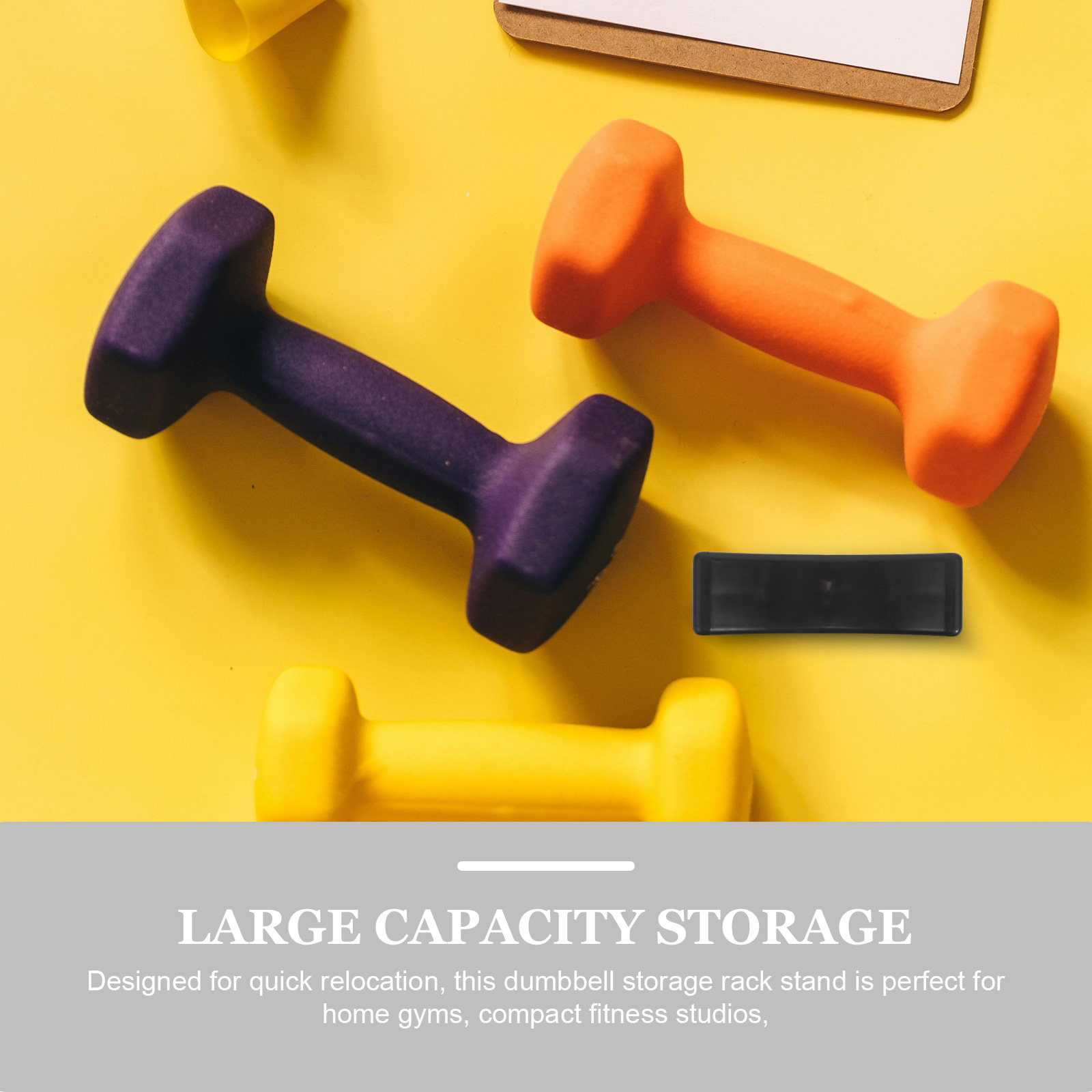8Pcs Dumbbell Storage Saddles  - Home Gym Dumbbells 评论和价格