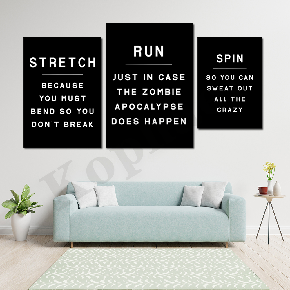Gym wall art | home gym decor  - Home Gym Minimalist 评论和价格