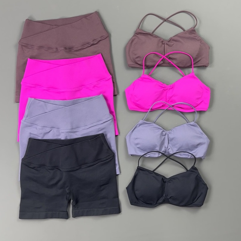 2 Pieces Sports Set Women Thin - Home Gym Pilates 评论和价格