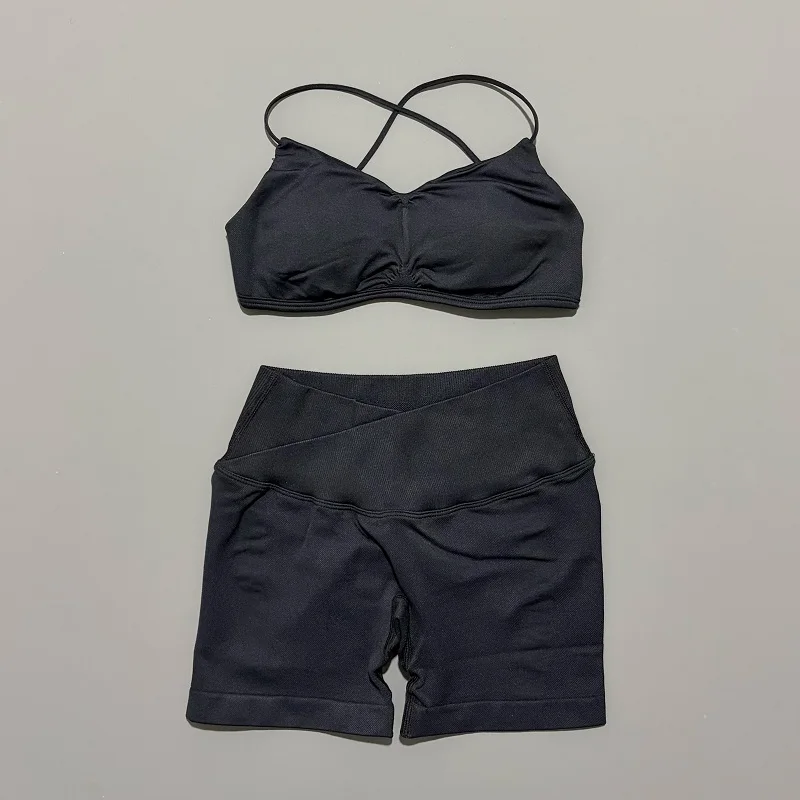 2 Pieces Sports Set Women Thin - Home Gym Pilates 评论和价格