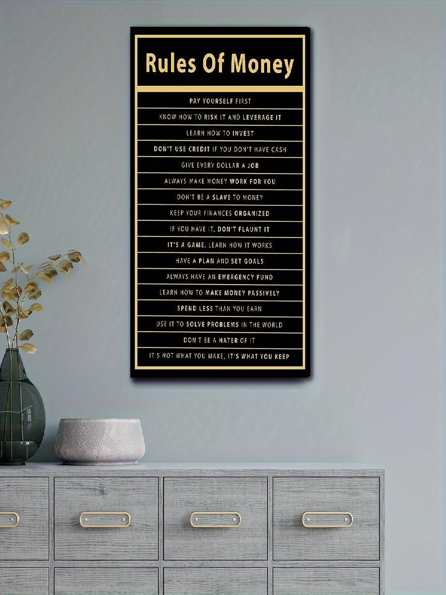 Wood Framed Motivational Canva - Home Gym Yes Or No 评论和价格