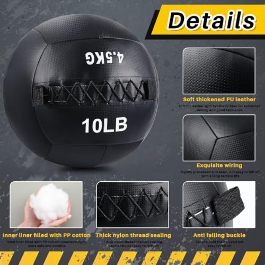 Soft Wall Medicine Ball for Ex - Medicine Ball Slam 评论和价格