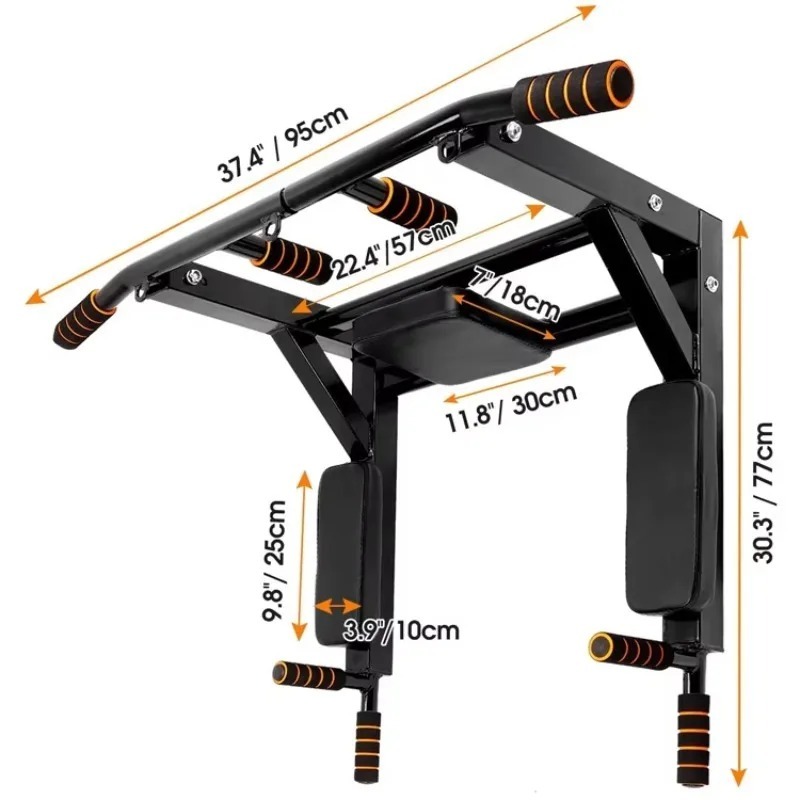 Wall-Mounted Pull-Up Bar for I - Home Gym Multifunctional 评论和价格