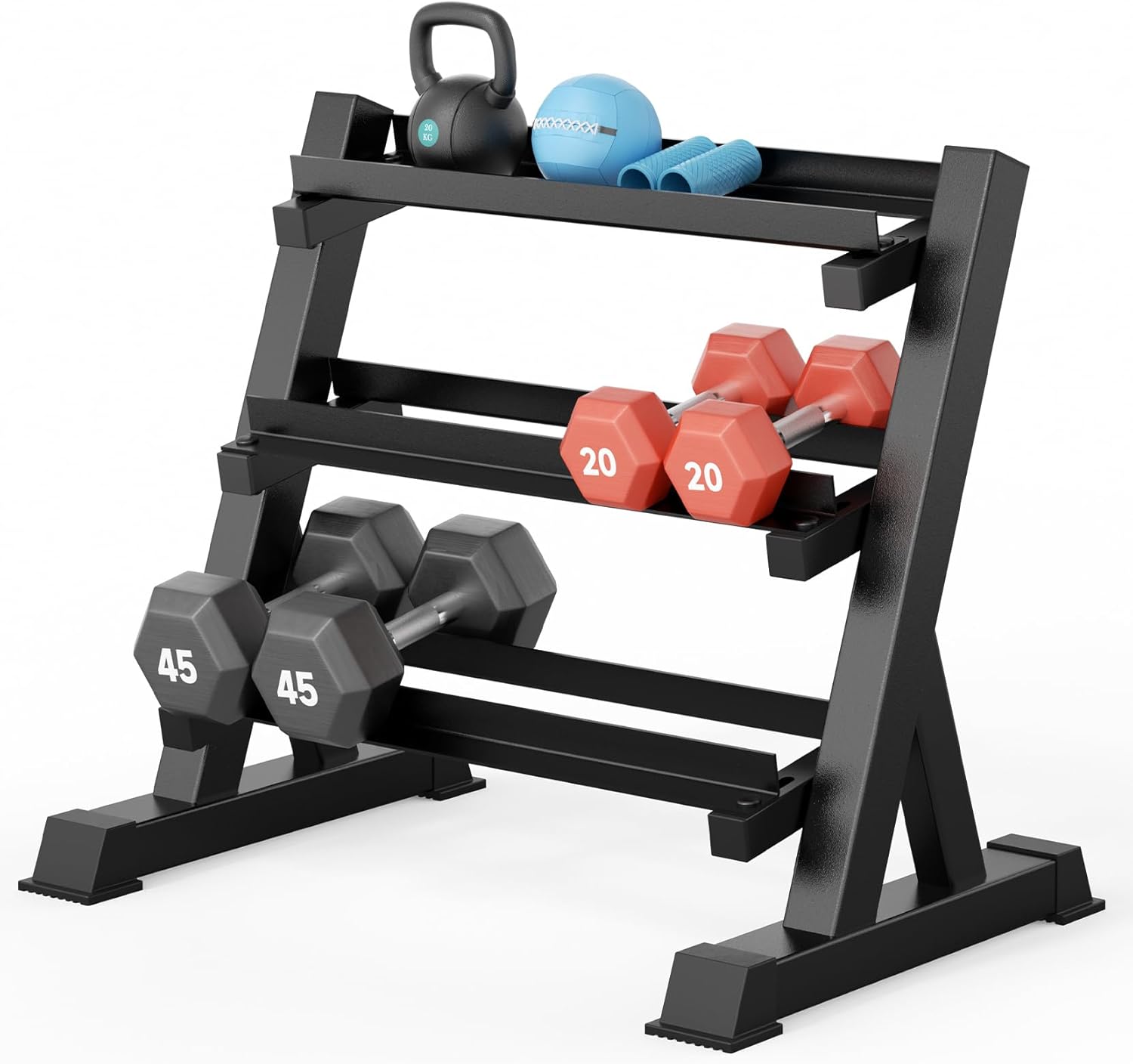 Home Gym Dumbbell Rack, 3 & 5  - Home Gym Dumbbells 评论和价格